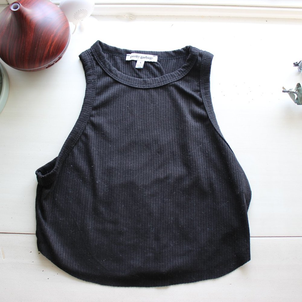 Black Sleeveless Top ♡